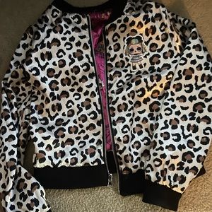 LOL reversible Jacket ! Leopard side and a pink side